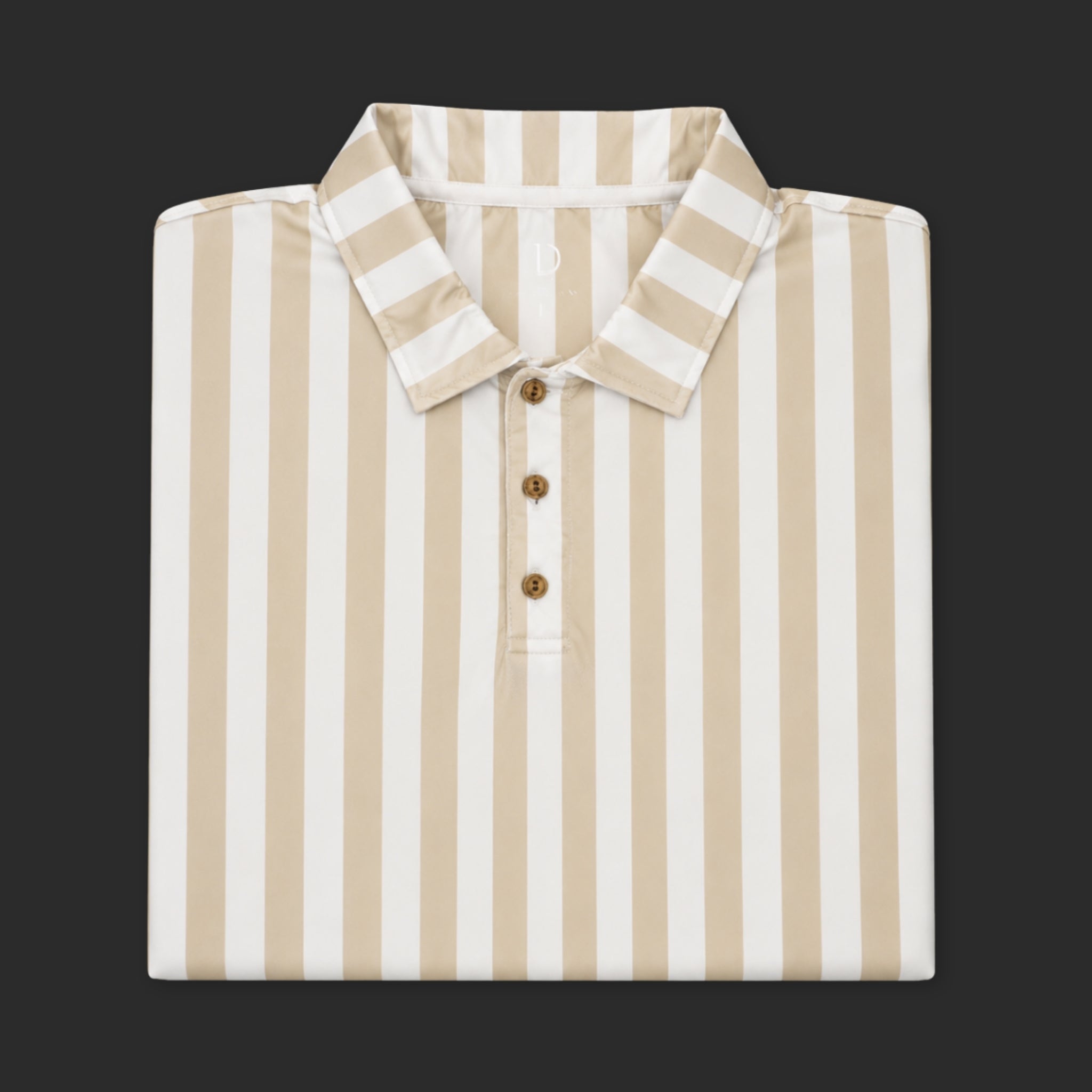 Dune Stripe Performance Polo