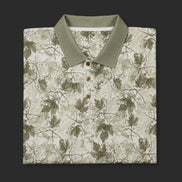 Laurel Camo Lightweight Polo