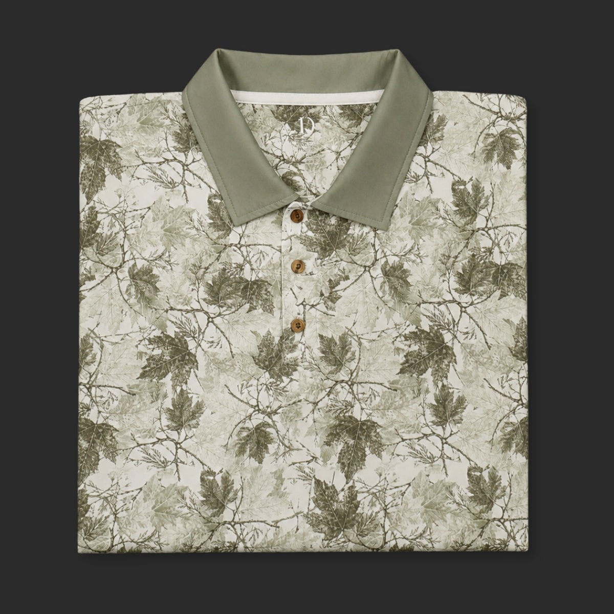 Laurel Camo Lightweight Polo