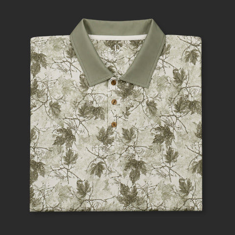 Laurel Camo Lightweight Polo