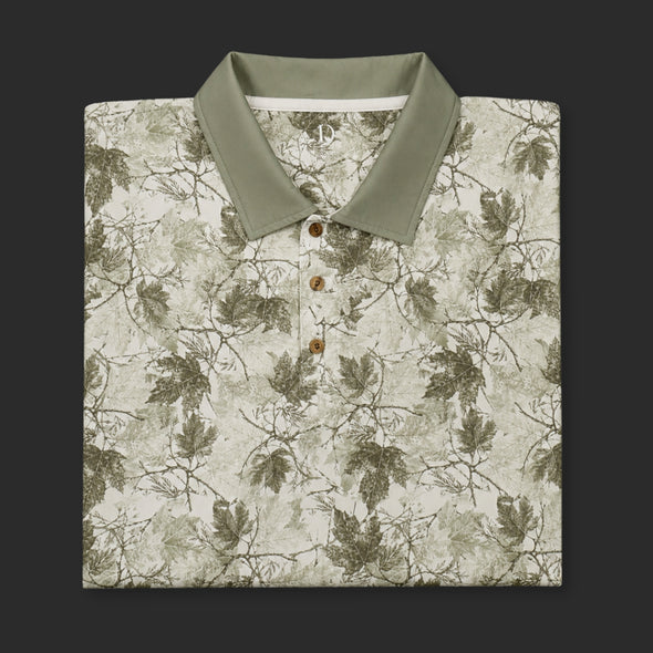 Laurel Camo Lightweight Polo